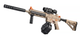Игрушечный автомат Орбиган Orbeez gun М-416 стреляет орбизами на аккумуляторе Бежевый Вид 2 - изображение 1