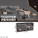 Игрушечный автомат Орбиган Orbeez gun М-416 стреляет орбизами на аккумуляторе Бежевый Вид 2 - изображение 3