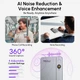 Диктофон RECOLX AI Voice Recorder 64GB з шумозаглушенням - зображення 4