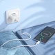 Сетевое зарядное устройство с кабелем HOCO C109A(PD20W) Fighter single port PD20W charger set(C to C) White - изображение 9