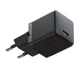 Мережевий зарядний пристрій з кабелем Baseus Palm Fast Charger 1C 20W EU Cosmic Black set USB-C to iP 20W 1m - зображення 4