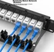 Патч-панель SK-LINK SK-P510M-24Z 24 порта Cat 5e UTP 19" 1U Black - изображение 3