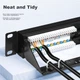 Патч-панель SAMZHE WAN-15 24 порти CAT5e UTP 1U - зображення 3