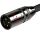 Кабель микрофонный SKW XLR Male - Female 3 м Black - изображение 1