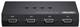 KVM-перемикач UNITEK U-8710ABK 4-портовий VGA 1080p Black - зображення 1