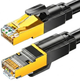 Мережевий кабель SAMZHE WX8150 Cat8 15 м Black - зображення 1
