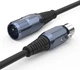 Аудиокабель Choseal QS3518T20 XLR «папа»-«мама» 20 м Black - изображение 7