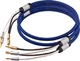 Акустический кабель YYTCG Fever-Grade 6N G2 Banana 1.5 м 2 шт Black/Blue - изображение 1