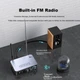 Bluetooth-адаптер LinkS-ne V5.1+DSP з FM-радіо Black - зображення 2
