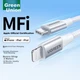 Кабель Ugreen USB Type-C - Lightning MFi PD 30/20W Плетеный 2 м White - изображение 2