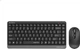 A4TECH FG1120Q, Комплект бездротової клавіатури та миші на 86 клавіш, Компактний тонкоплівковий портативний безшумний комплект клавіатури та миші, колір «космічний сірий», бездротовий - изображение 1