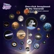 Проектор игрушечный планет Солнечной системы для детей 3-8 лет, развивающий, подарочный - изображение 5