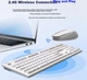 Комплект бездротовий Ausdom KAM200X Wireless White - зображення 4