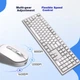 Комплект бездротовий Ausdom KAM200X Wireless White - зображення 6