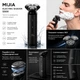 Електробритва Mijia Electric Shaver S500 Black — водонепроникна бритва для сухого та вологого гоління, колір Black - изображение 2