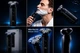 Електробритва Mijia Electric Shaver S500 Black — водонепроникна бритва для сухого та вологого гоління, колір Black - изображение 4