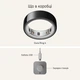 Смарт-кільце Oura Ring 4 Black Size 10 (JZ90-54144-10) - изображение 2