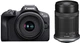 Фотоапарат Canon EOS R100 RF 18-45mm + RF55-210mm Black (6052C036) - изображение 1
