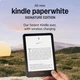 Електронна книга з підсвічуванням Amazon Kindle Paperwhite Signature Edition 12th Gen. 2024 32Gb Metallic Black - изображение 3