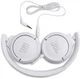 Навушники JBL T500 White (JBLT500WHT) - изображение 3