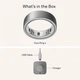 Розумне кільце Oura Ring 4 Brushed Silver Size 11 (JZ90-54220-11) - изображение 6