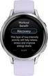 Смарт-годинник Garmin Venu 4 41mm Silver with Periwinkle Silicone Band (010-03013-01) - изображение 3