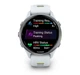 Смарт-годинник GARMIN Forerunner 970 Titanium w. Whitestone Case and Whitestone/T. Amp Yellow Band (010-02969-01/11/61) - изображение 7