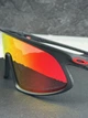 Сонцезахисні окуляри Oakley Resistor OO9484 чорні матові з лінзою Prizm Ruby, спортивний щиток, унісекс, - зображення 3