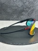 Сонцезахисні окуляри Oakley Resistor OO9484 чорні матові з лінзою Prizm Ruby, спортивний щиток, унісекс, - зображення 4