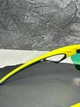 Сонцезахисні окуляри Oakley Sphaera жовті спортивні щит з лінзою Prizm Road, вело біг, чоловічі, - зображення 7