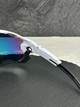Сонцезахисні окуляри Oakley Jawbreaker OO9290 білі з лінзою Prizm Fire, дзеркальні, спортивний щиток, чоловічі, - зображення 6