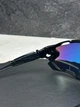 Сонцезахисні окуляри Oakley Jawbreaker OO9290 чорні з лінзою Fire Iridium, дзеркальні, спортивний щиток, чоловічі, - зображення 7