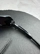 Сонцезахисні окуляри Oakley Jawbreaker OO9290 чорні з лінзою Fire Iridium, дзеркальні, спортивний щиток, чоловічі, - зображення 8