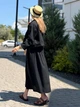 Жіночий літній комплект (сукня міді+жакет) Uaclothes 52-54 Чорний (like38616-190501396) - зображення 4