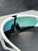 Солнцезащитные очки Oakley Sphaera OO9403 белые с линзой Prizm Ruby, спортивный щиток, мужские, - изображение 8
