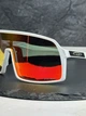 Сонцезахисні окуляри Oakley Sutro білі спортивні щит з лінзою Prizm Ruby, вело біг, чоловічі, - зображення 3