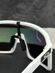 Сонцезахисні окуляри Oakley Sutro білі спортивні щит з лінзою Prizm Ruby, вело біг, чоловічі, - зображення 8