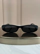 Сонцезахисні окуляри Saint Laurent SL 557 Shade чорні овальні ацетатні вузькі, темна лінза, жіночі, - зображення 2