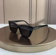 Сонцезахисні окуляри Saint Laurent SL 276 Mica чорні котяче око ацетатні, чорна лінза, жіночі, - зображення 1