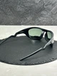 Солнцезащитные очки Oakley Lateralis OO9431 черные с линзой Prizm Black, темные дымчатые, спортивные, мужские, - изображение 5