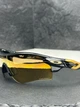 Сонцезахисні окуляри Oakley RadarLock Path чорні золоті спортивні з лінзою Prizm 24K, вело, чоловічі, - зображення 3