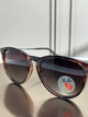 Сонцезахисні окуляри Ray-Ban Erika RB4171 гавана, коричнева градієнтна лінза, поляризовані, круглі, жіночі, - зображення 8