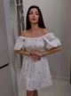 Платье мини из муслина в сердце розового цвета 38554 S-L - изображение 3