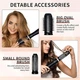 Фен-щетка Airstyler WT-623 6 в 1, 1000 Вт, мультистайлер для укладки волос с 6 насадками, керамика турмалин, ионизация - изображение 6