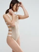 Купальник женский Asos цельный бежевый, размер S (SW002564-04) - изображение 2