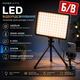 LED видеосвет MOSFiATA (4500LM, 3000K-6000K) со штативом и держателем для телефона Б/У - изображение 1