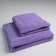 Набор махровых полотенец двусторонних Лаванда 2шт GM Textile 50х90см, 70х140см 400г/м2 (Лавандовый Серый) - изображение 1