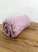 Простынь на резинке муслин 160х200х25 Colorful Home пыльная роза - изображение 4