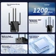 Ретранслятор WI-FI Newmine ZJ-AC1200 / 1.2 Гбіт/с - зображення 3