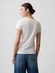 Футболка хлопковая женская Gap 398317631 S Белая (1159864554) - изображение 2